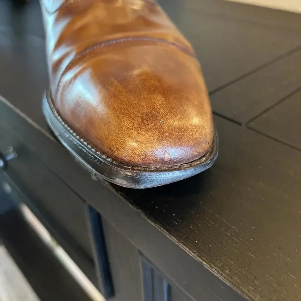 MAGNANNI FLEX MENS DRESS SHOES SIZE US12 MADE IN SPAIN GOOD CONDITION *READ*